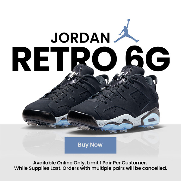 Just Dropped! NEW Nike Jordan Retro 6G NRG! - worldwide golf